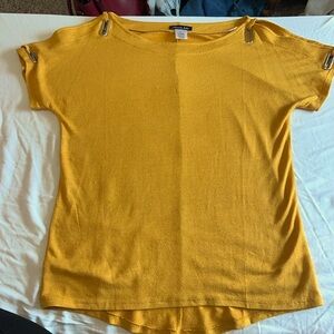 Olivia Blu Garment, deep yellow, size Small